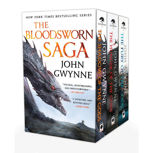 The Bloodsworn Saga Boxed Set: Shadow of the Gods, Hunger of the Gods, Fury of the Gods by John Gwynne [Paperback Edition]