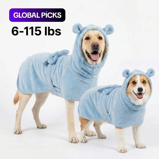 Transform Bath Time into a Cozy Experience with Our Quick-Dry Super Absorbent Pet Towel for Dogs of All Sizes!
