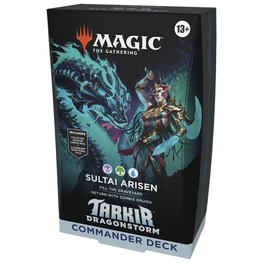 Unleash the Power of Dragons with the Tarkir Dragonstorm Commander Deck - Magic: The Gathering