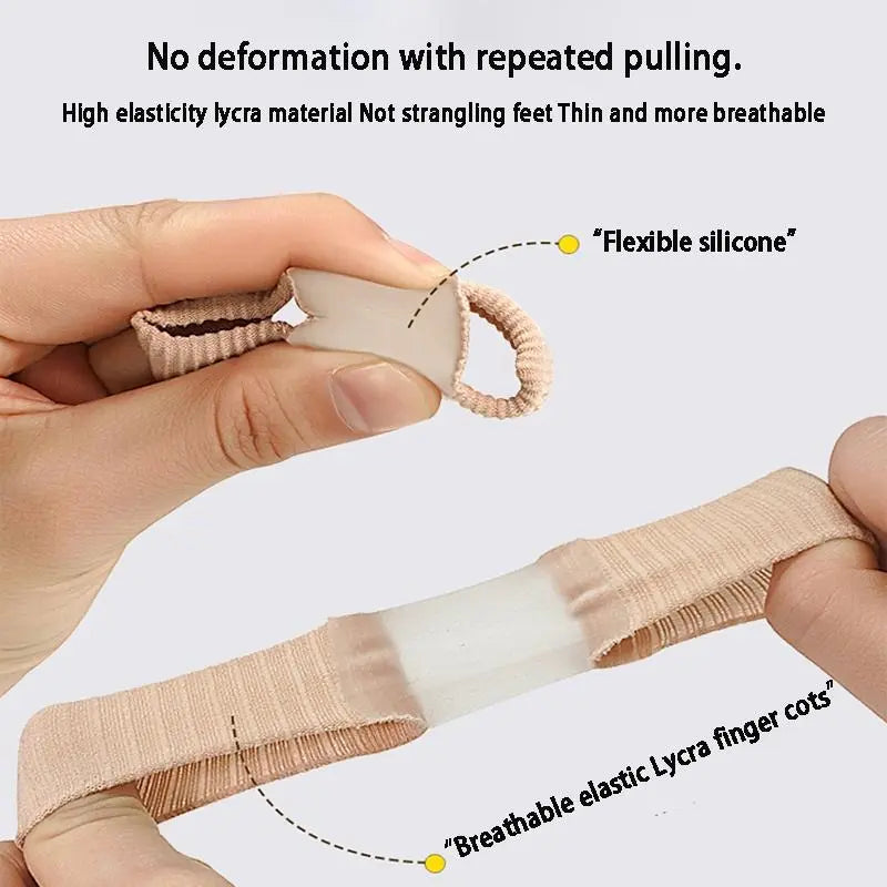 Silicone Toe Separators for Bunion Relief by Springtok - All-Day Comfort for Walking, Running, and Hiking | Bunion Corrector and Toe Sleeves Healthcare