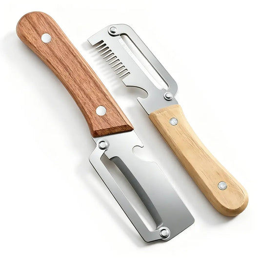Revolutionize Your Cooking with Our Ultra-Sharp Multi-Functional Vegetable Peeler Set – Includes Built-In Bottle Opener!