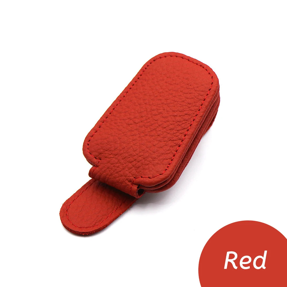 Universal Car Sunglasses Clip Card Ticket Holder Stand Fastener Pen Case Eyeglasses Sun Visor Car Accessories